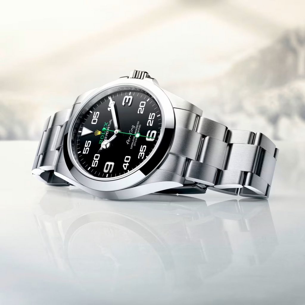 Woecce Premium Scratch Protection for Rolex Air-King 126900 Oyster