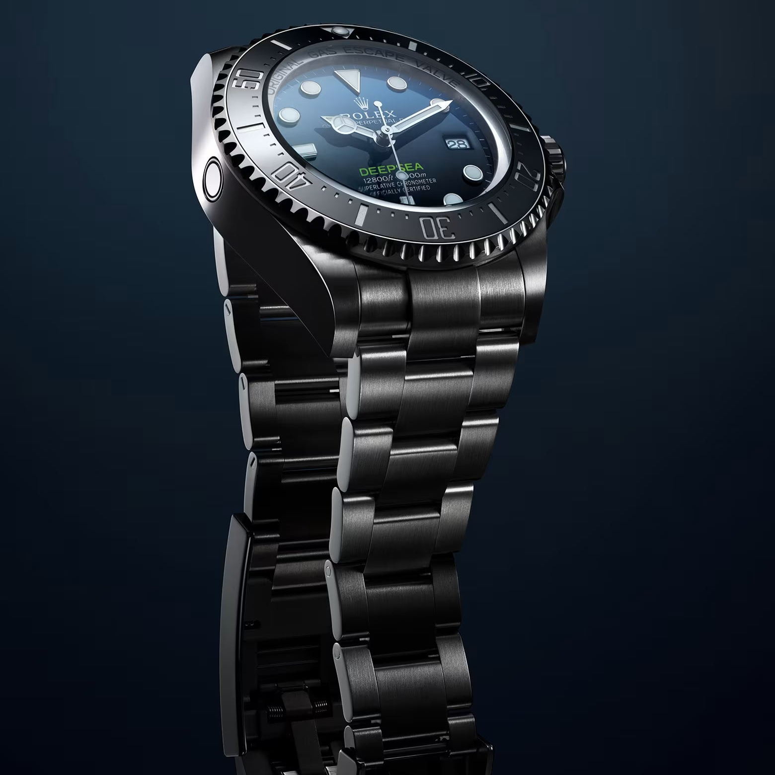 Woecce Premium Scratch Protection for Rolex Deepsea 136660 Oyster