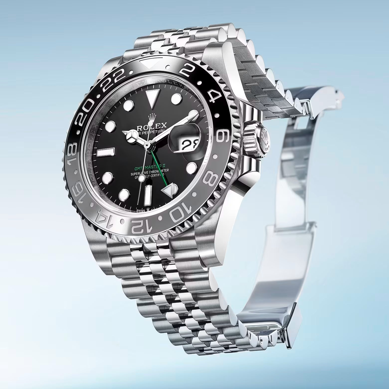Woecce Premium Scratch Protection for Rolex GMT-Master ll 126710 Jubilee